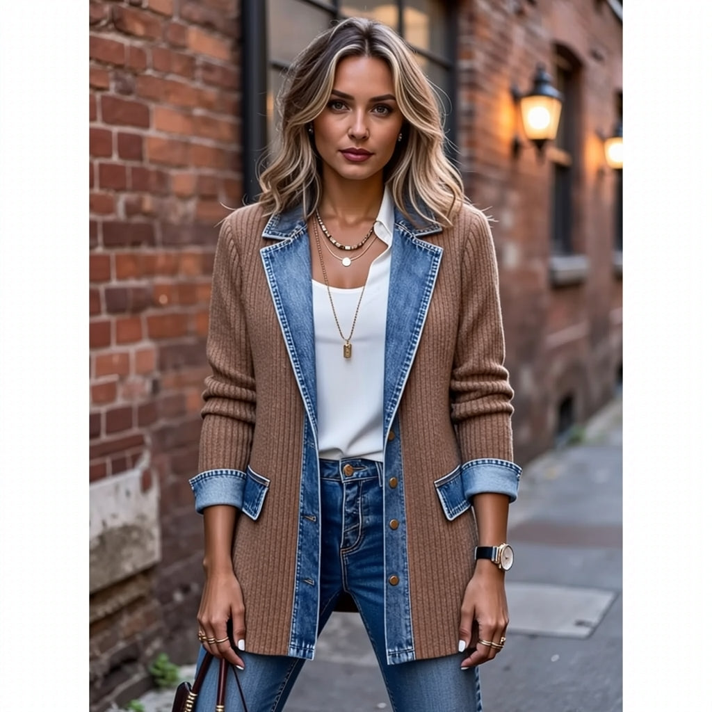 Liora | Knitted Shirt Jacket