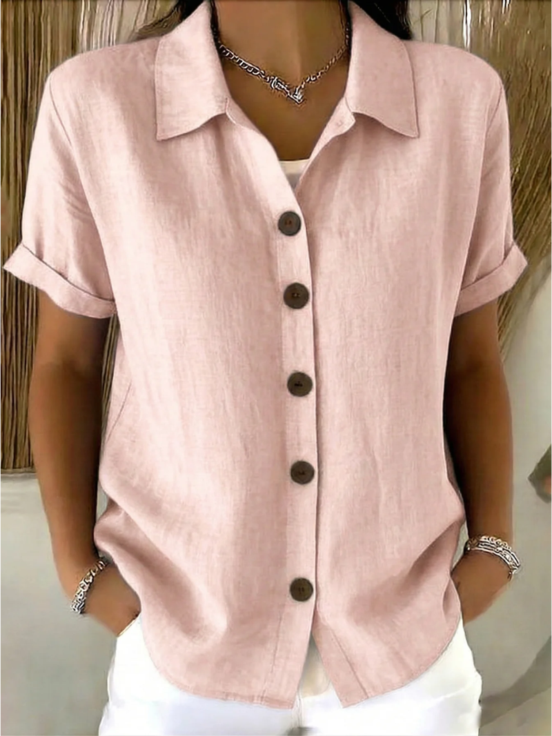 Ziara | Button Front Blouse