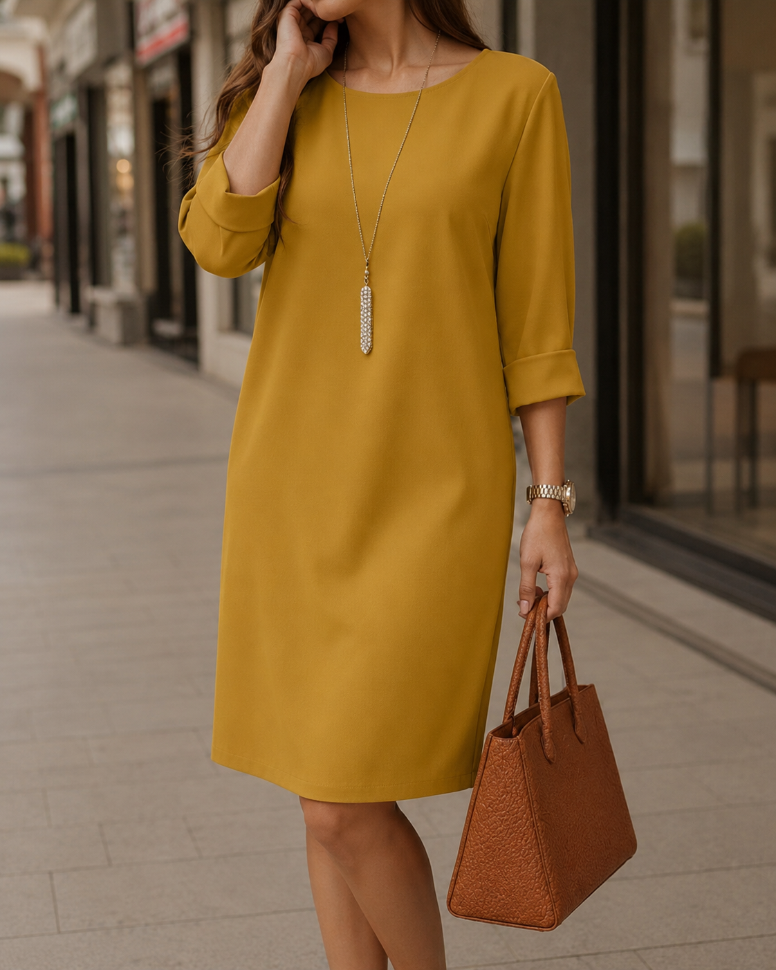 Odessa | Relaxed Midi Dress