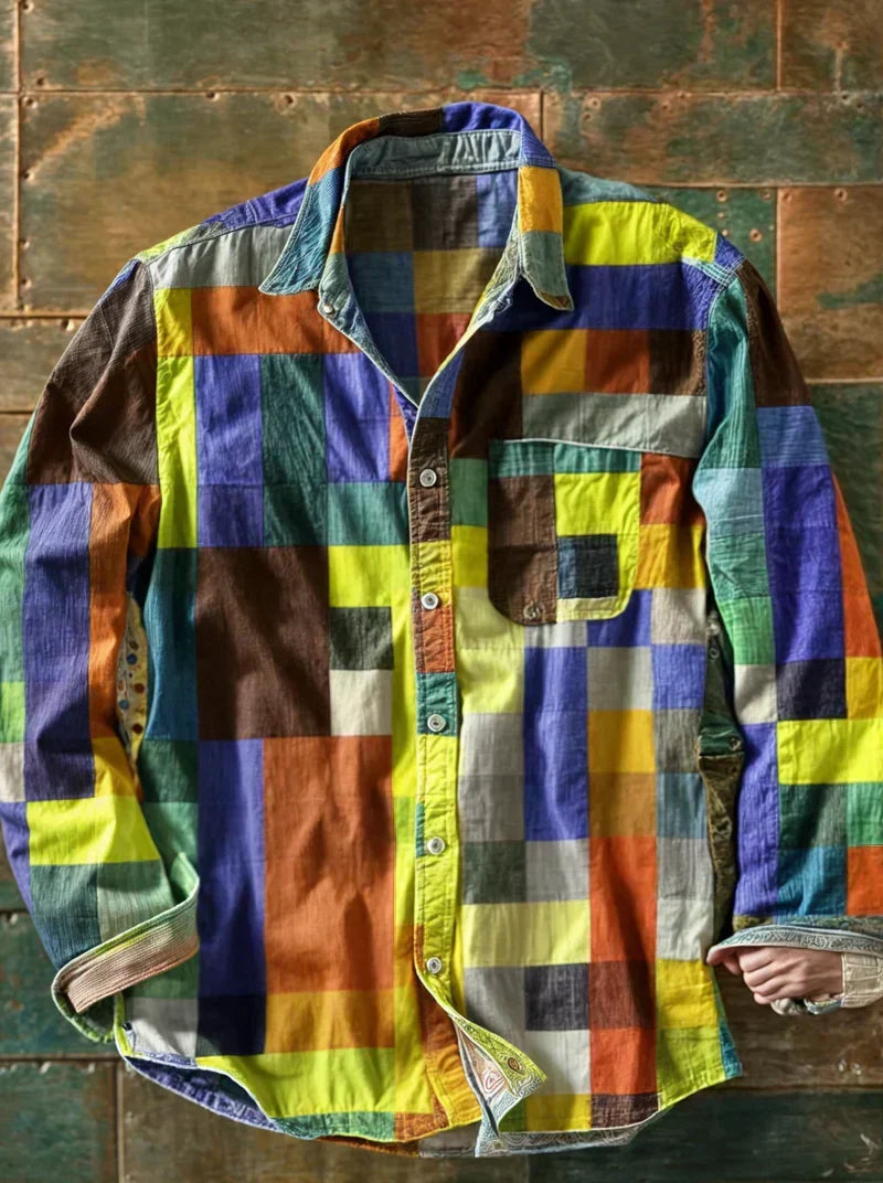 Merrick | Patchwork Statement Shirt