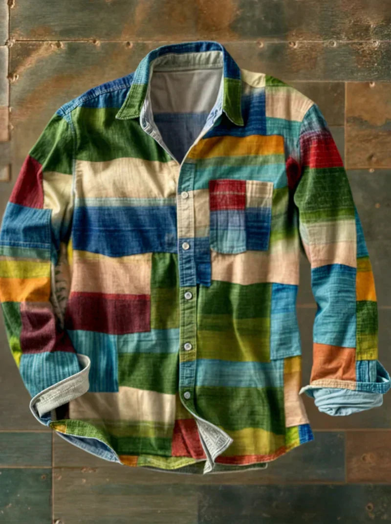 Merrick | Patchwork Statement Shirt