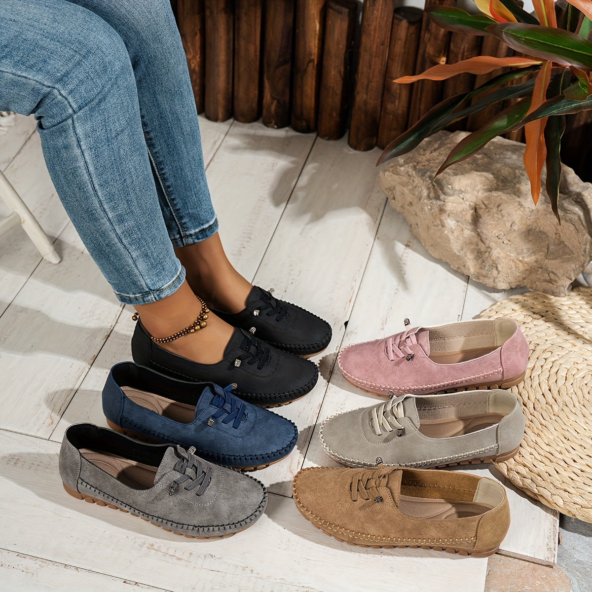 Amelie | Classic Slip-On Moccasins