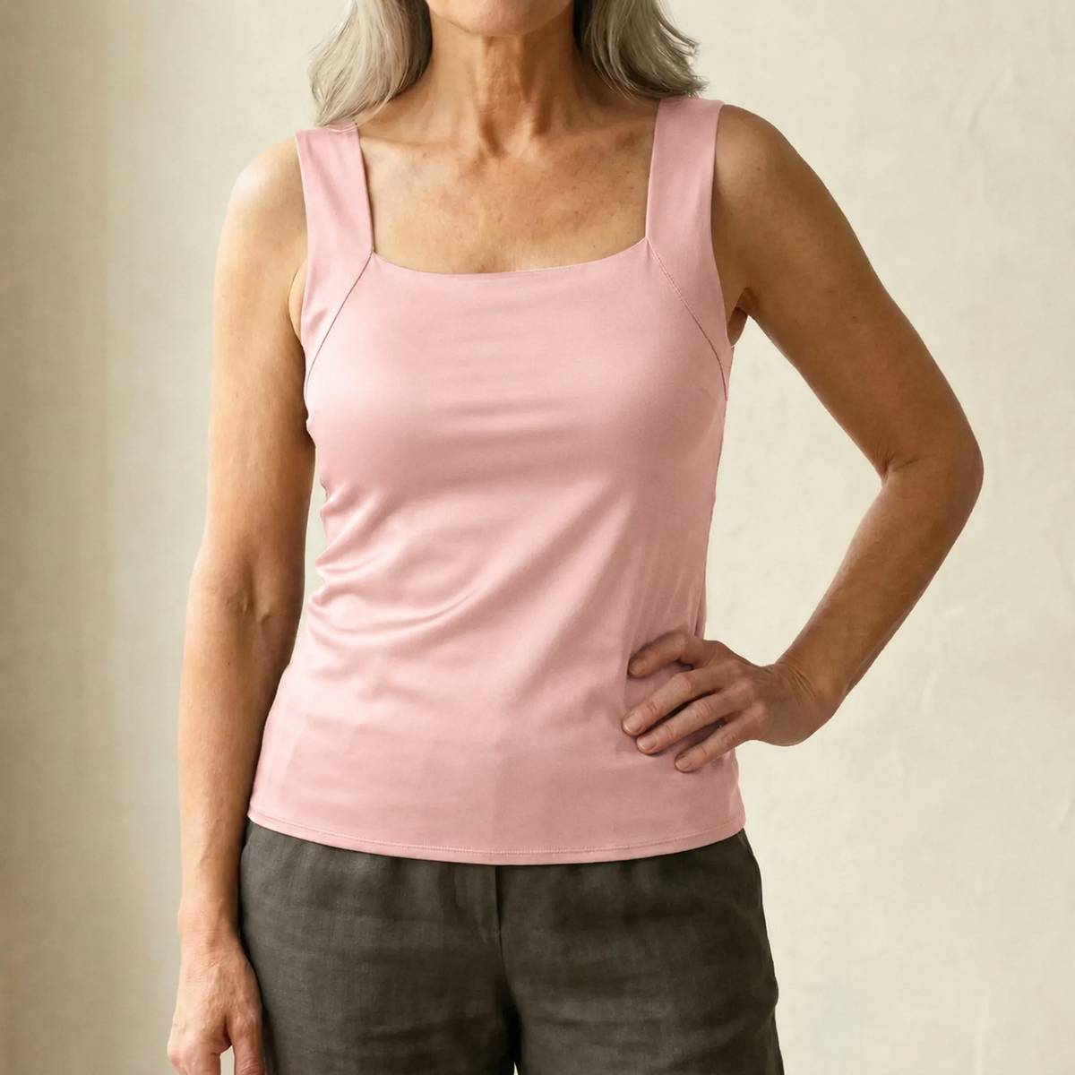 Roxanne | Built In Comfort Bra Tank Top