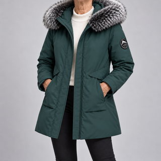 Fiona | Adjustable Hooded Parka Coat