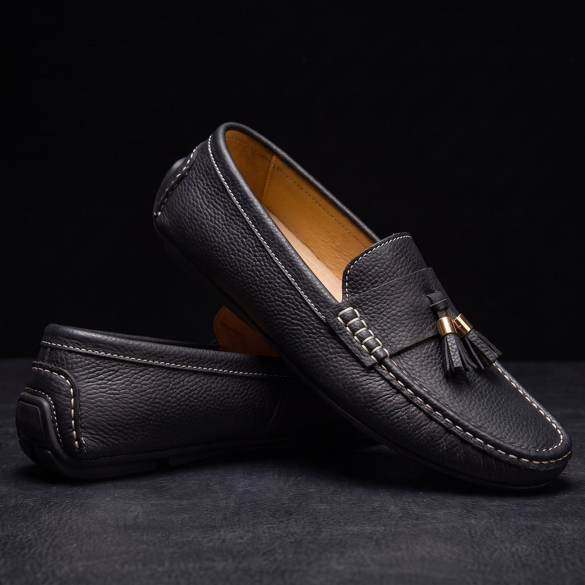Wesley | Tassel Driving Loafers
