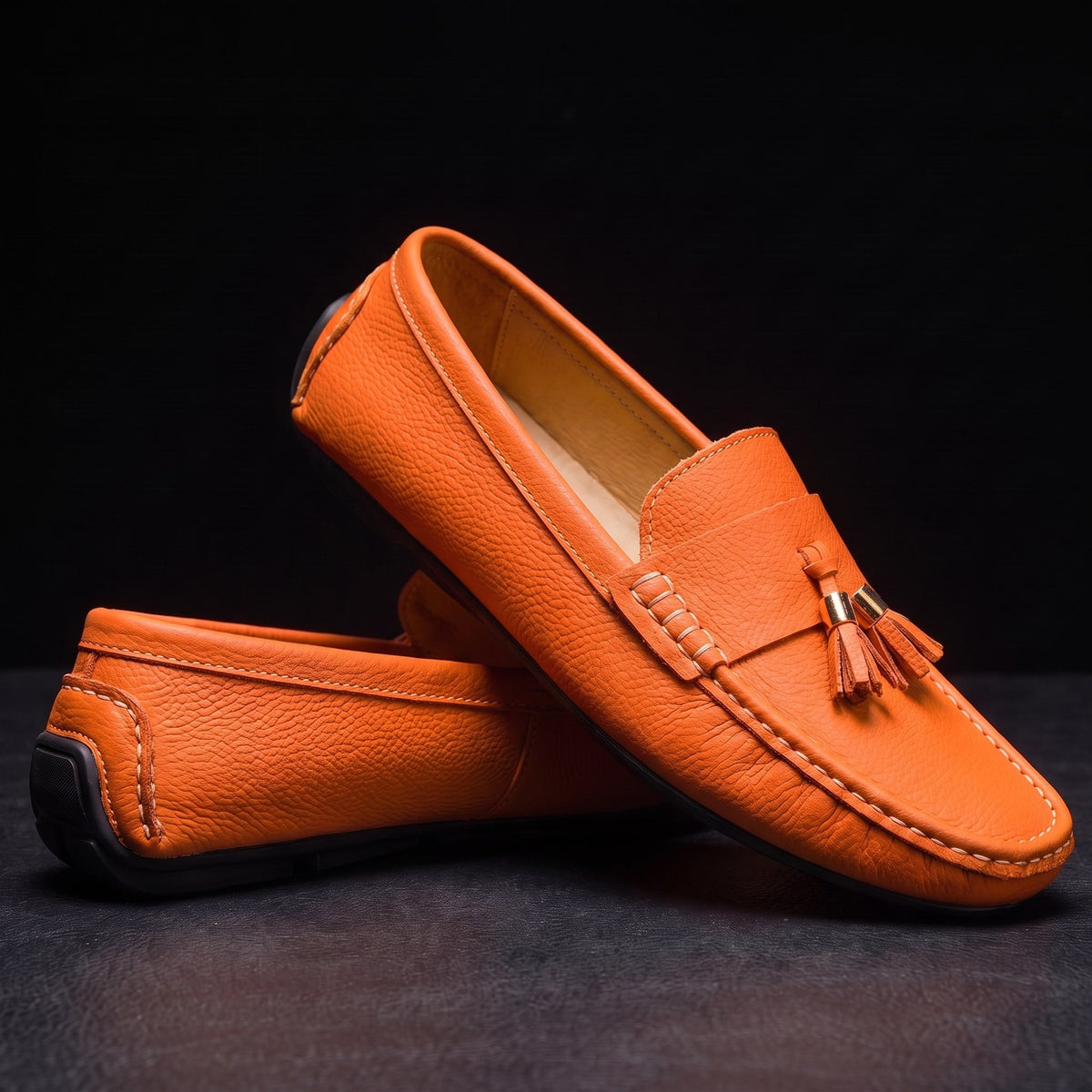 Wesley | Tassel Driving Loafers