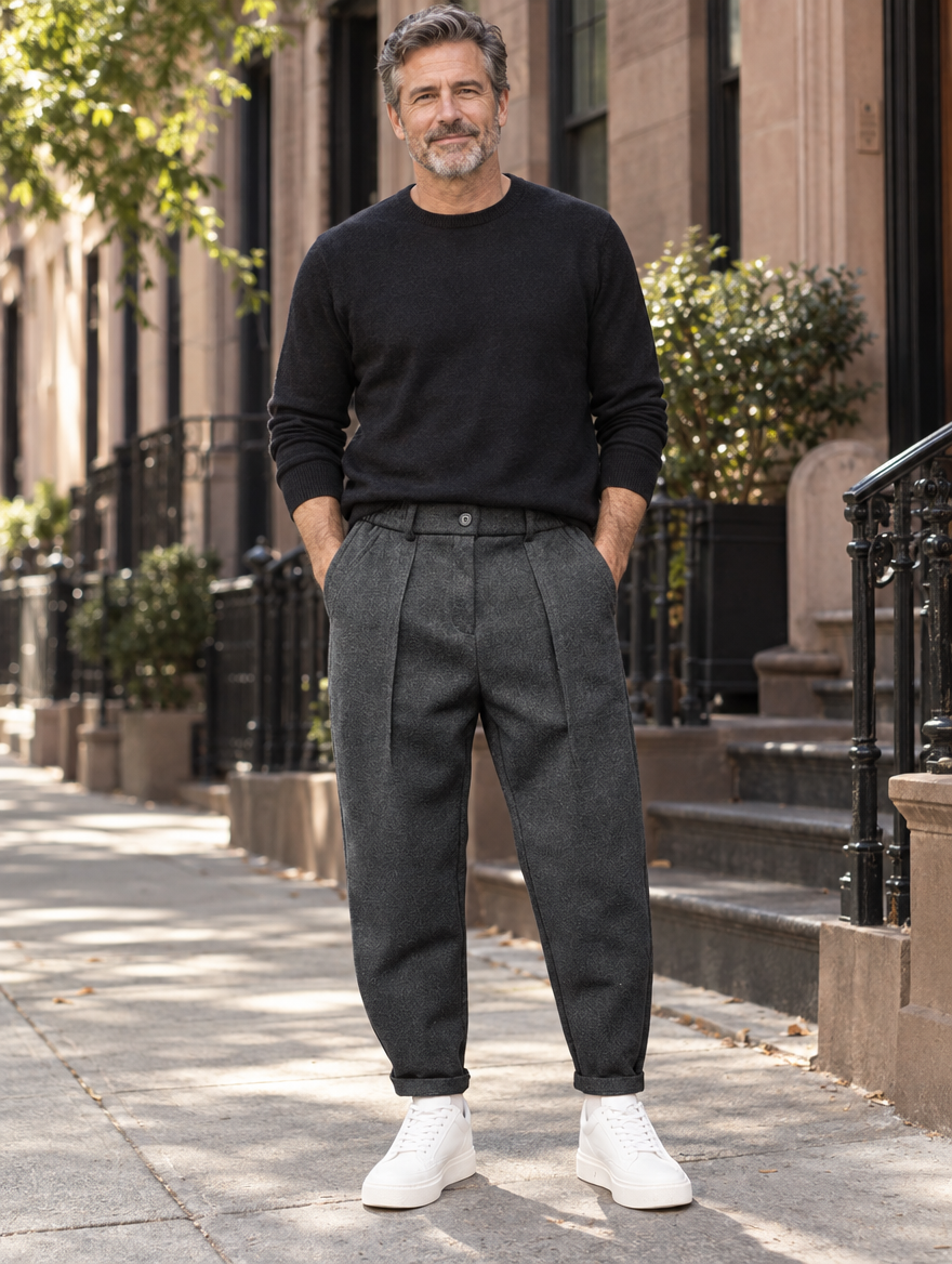 Marlow | Textured Everyday Pants