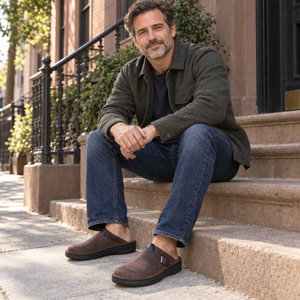 Orson | Buckle Slip-On Clogs