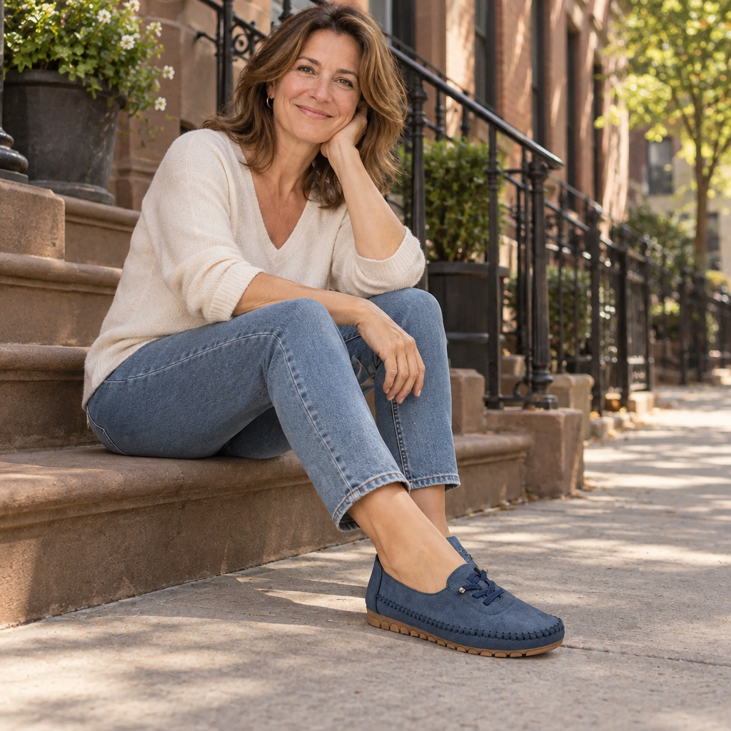 Amelie | Classic Slip-On Moccasins