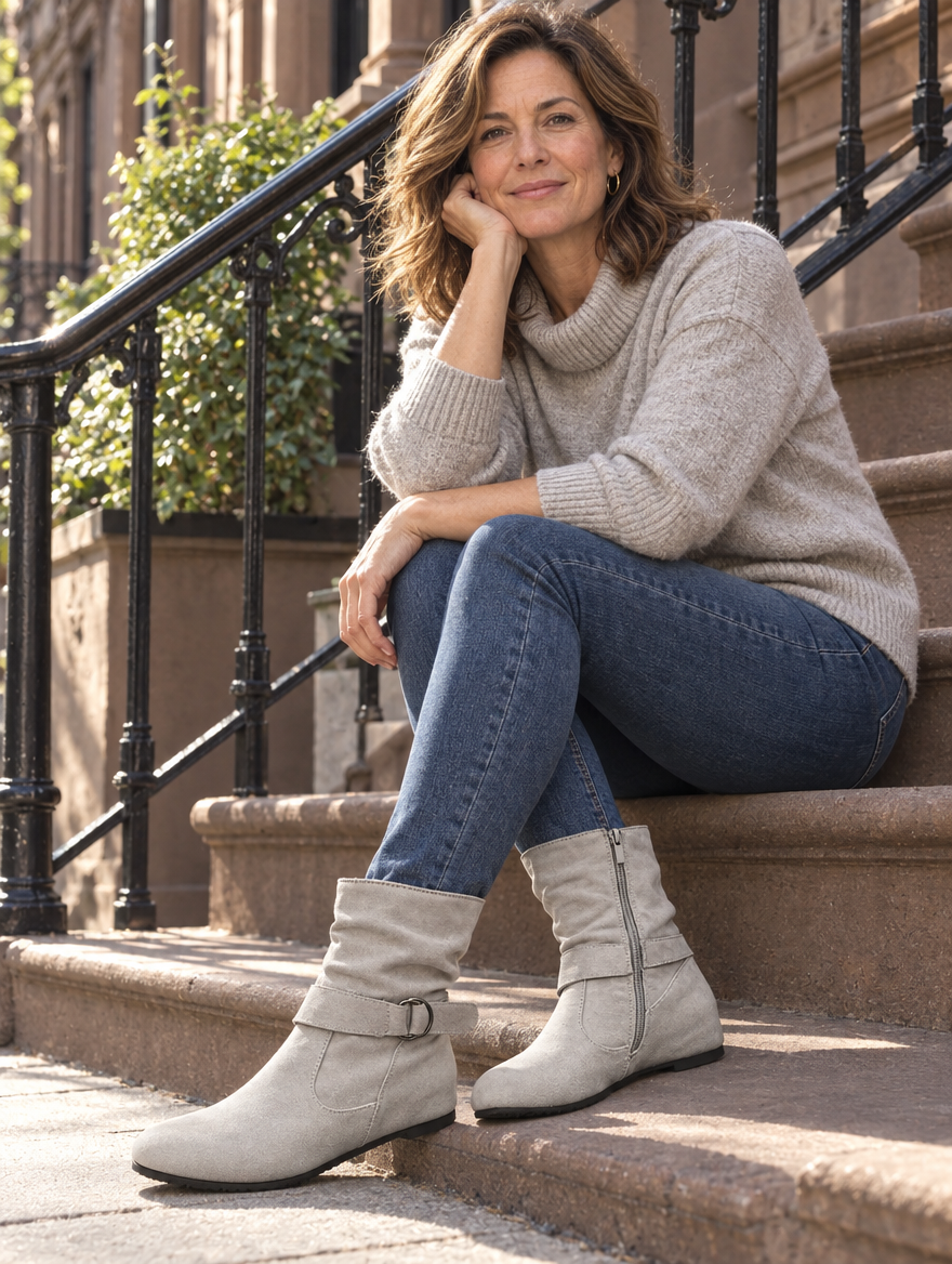 Seren | Vintage Casual Ankle Boots