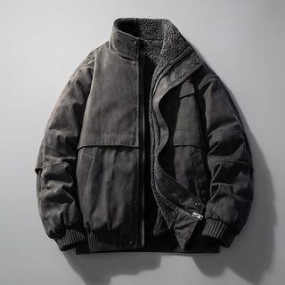 Cormac | Paneled Stand-Collar Jacket