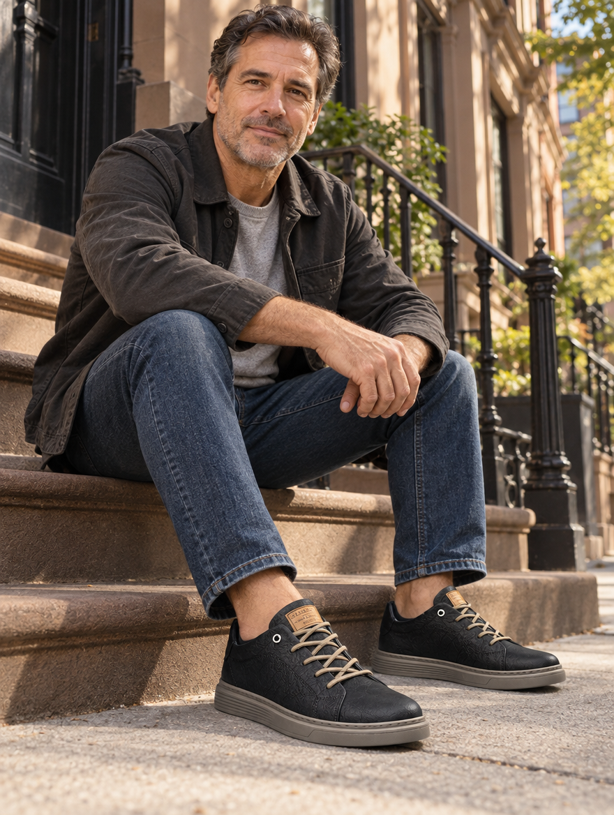 Lennox | Classic Lace-Up Sneakers