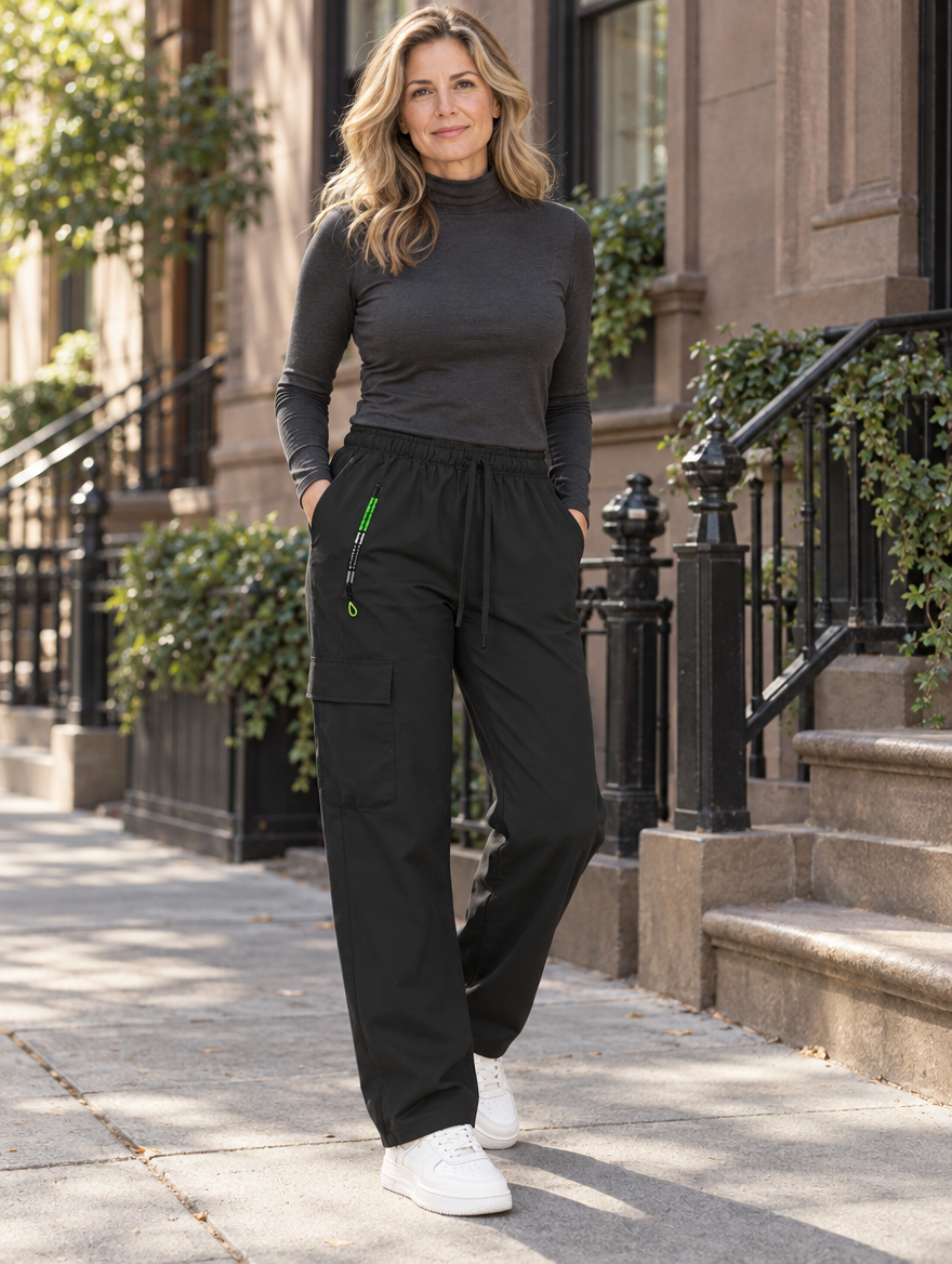 Cassia | Relaxed Multi-Pocket Cargo Pants