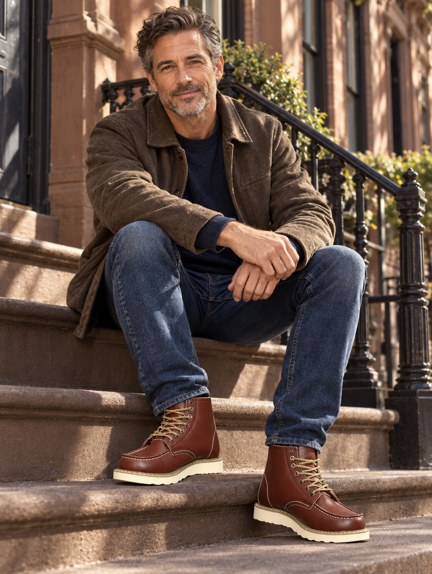 Stellan | Retro Lined Ankle Boots