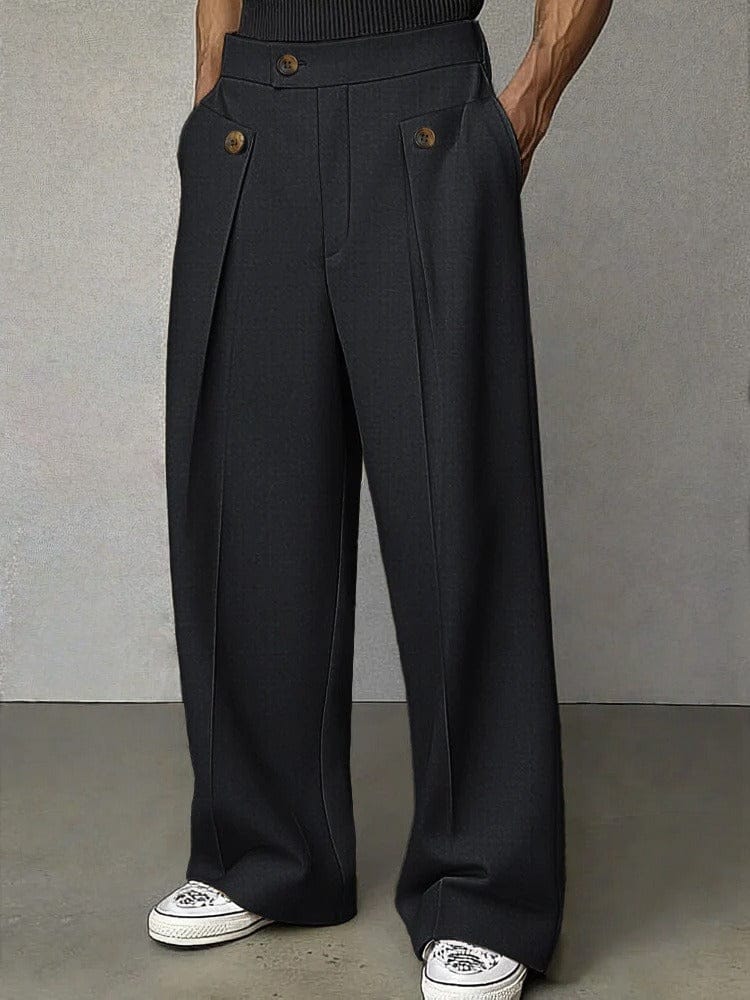 Calder | Drawstring Wide-Leg Pants