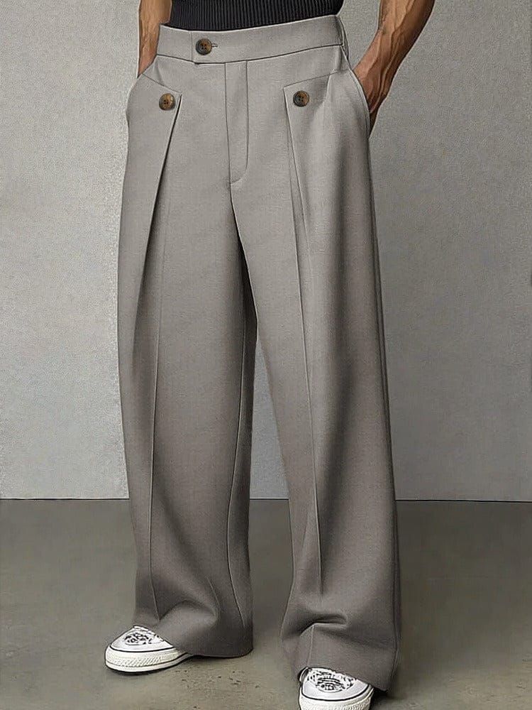 Calder | Drawstring Wide-Leg Pants