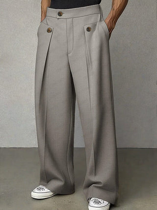 Calder | Drawstring Wide-Leg Pants