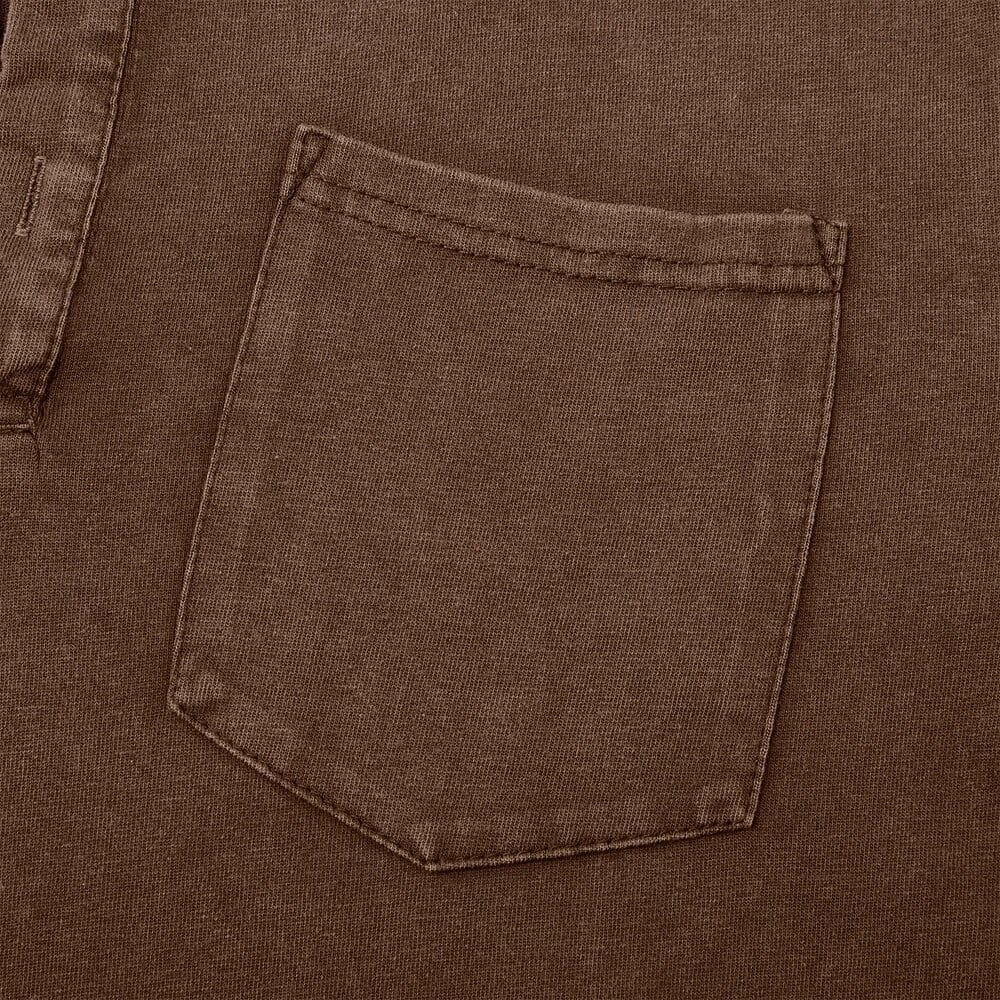 Tobias | Stand-Collar Long-Sleeve Henley