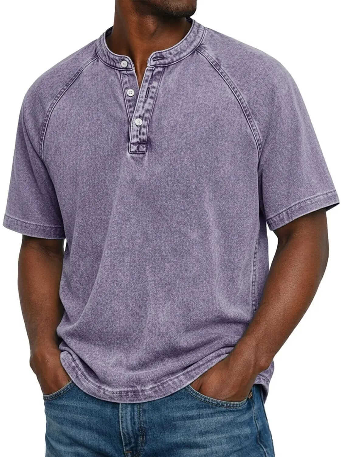 Gideon | Stand-Collar Everyday Henley