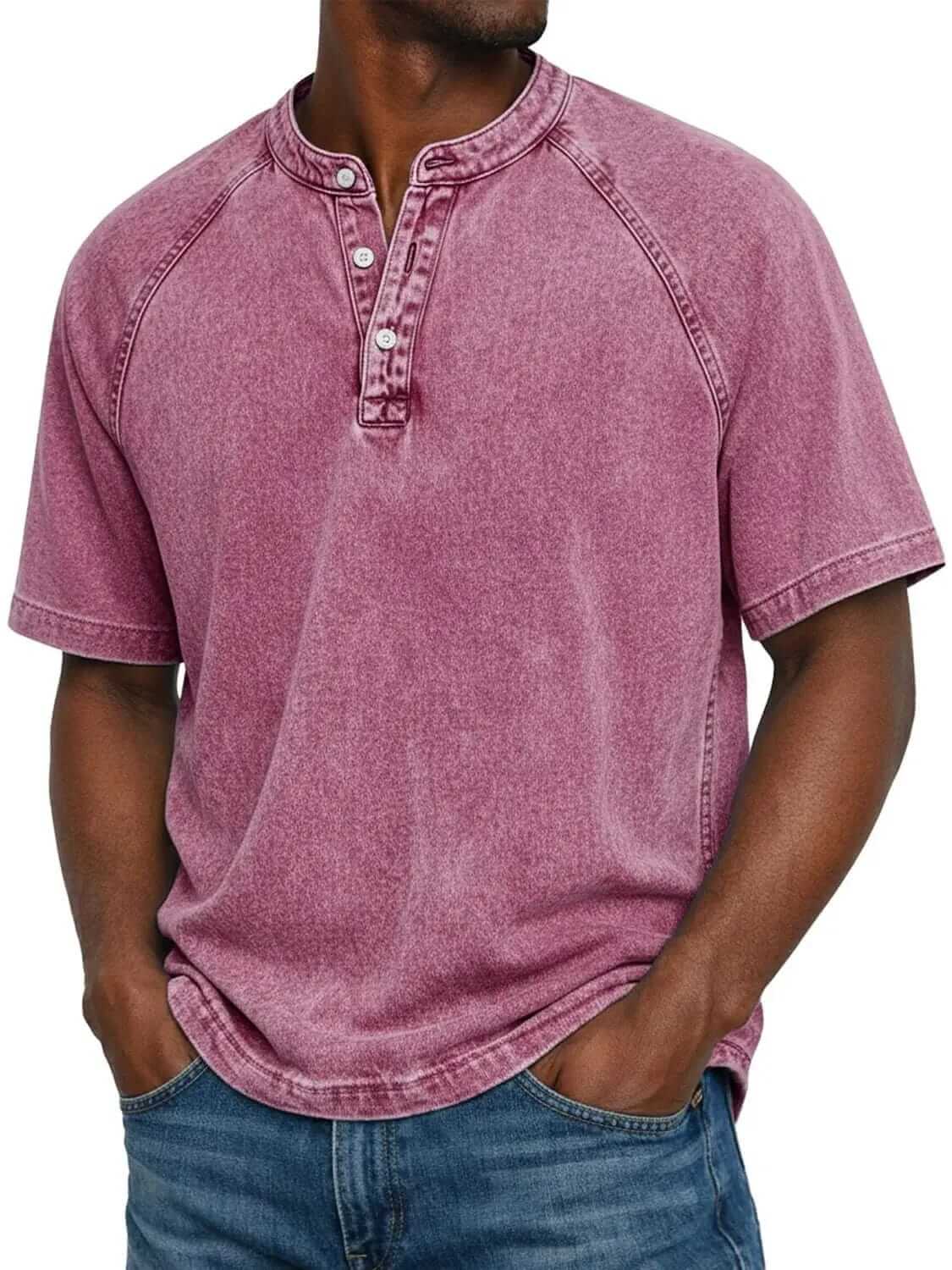 Gideon | Stand-Collar Everyday Henley