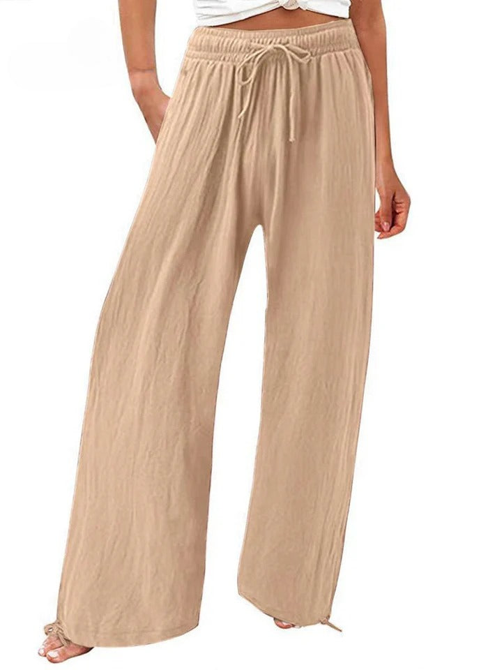 Aurelia | Linen Wide-Leg Pants