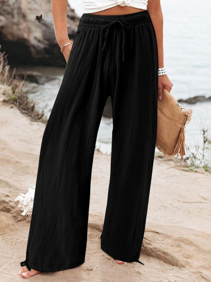 Aurelia | Linen Wide-Leg Pants