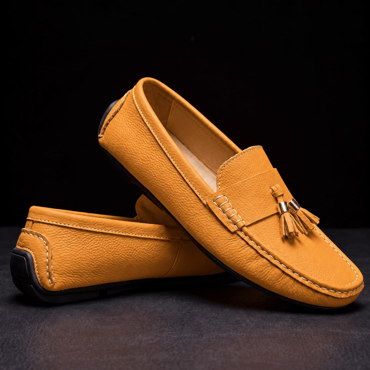 Wesley | Tassel Driving Loafers