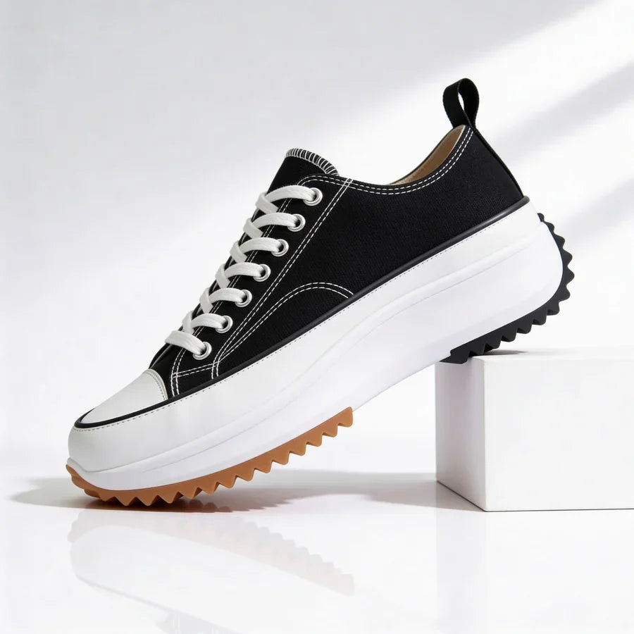 Solene | Platform Lace-Up Sneakers