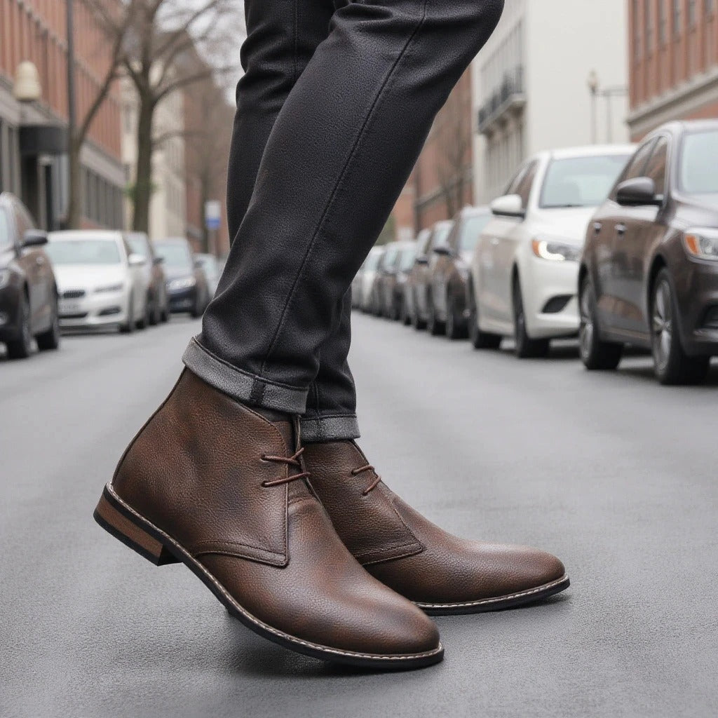 Douglas | Lace-Up Ankle Boots