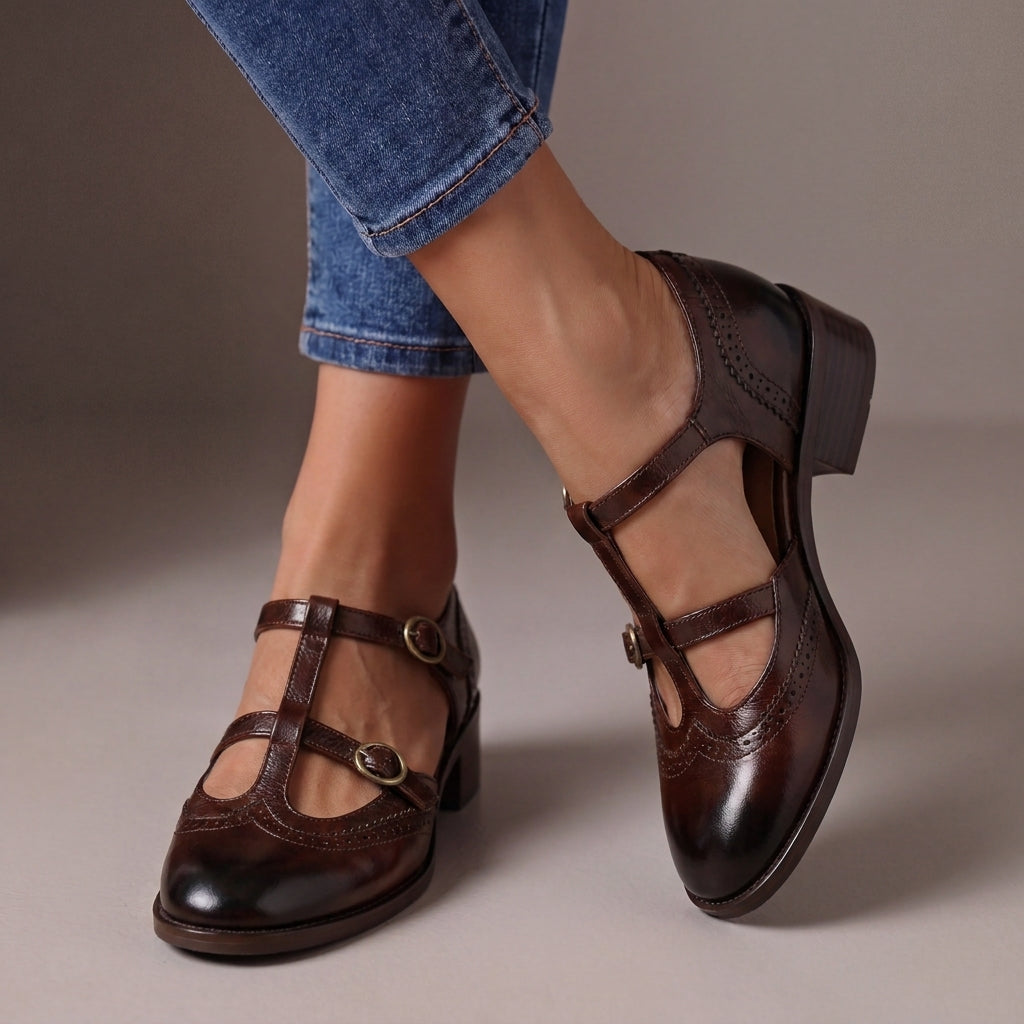 Lucianne | T-Strap Mary Jane Shoes