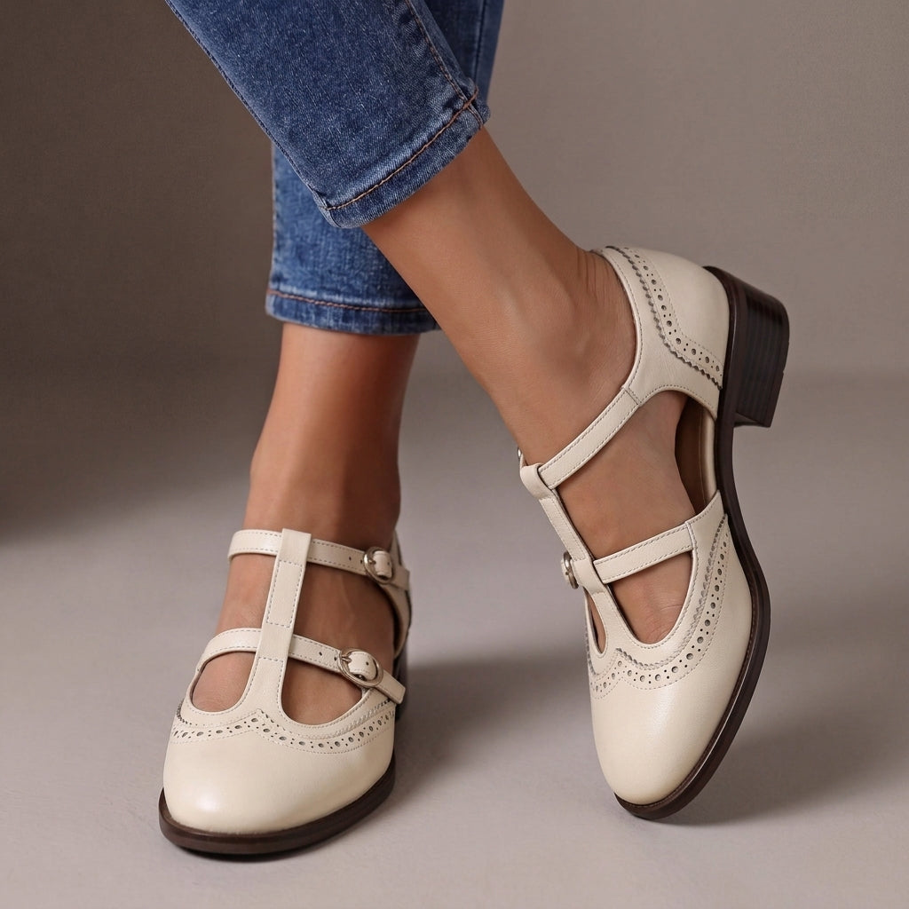 Lucianne | T-Strap Mary Jane Shoes