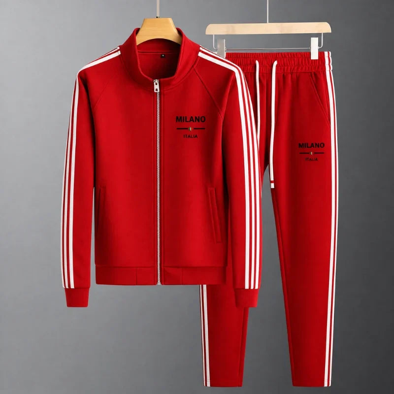 Lorenzo | Zip-Collar Two-Piece Tracksuit