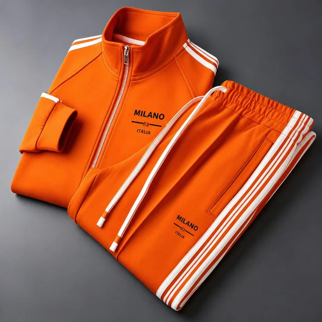 Lorenzo | Zip-Collar Two-Piece Tracksuit
