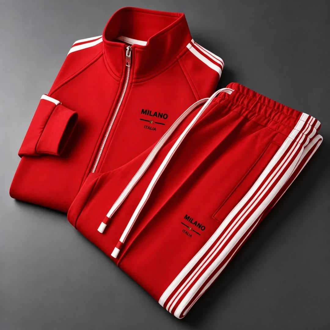 Lorenzo | Zip-Collar Two-Piece Tracksuit