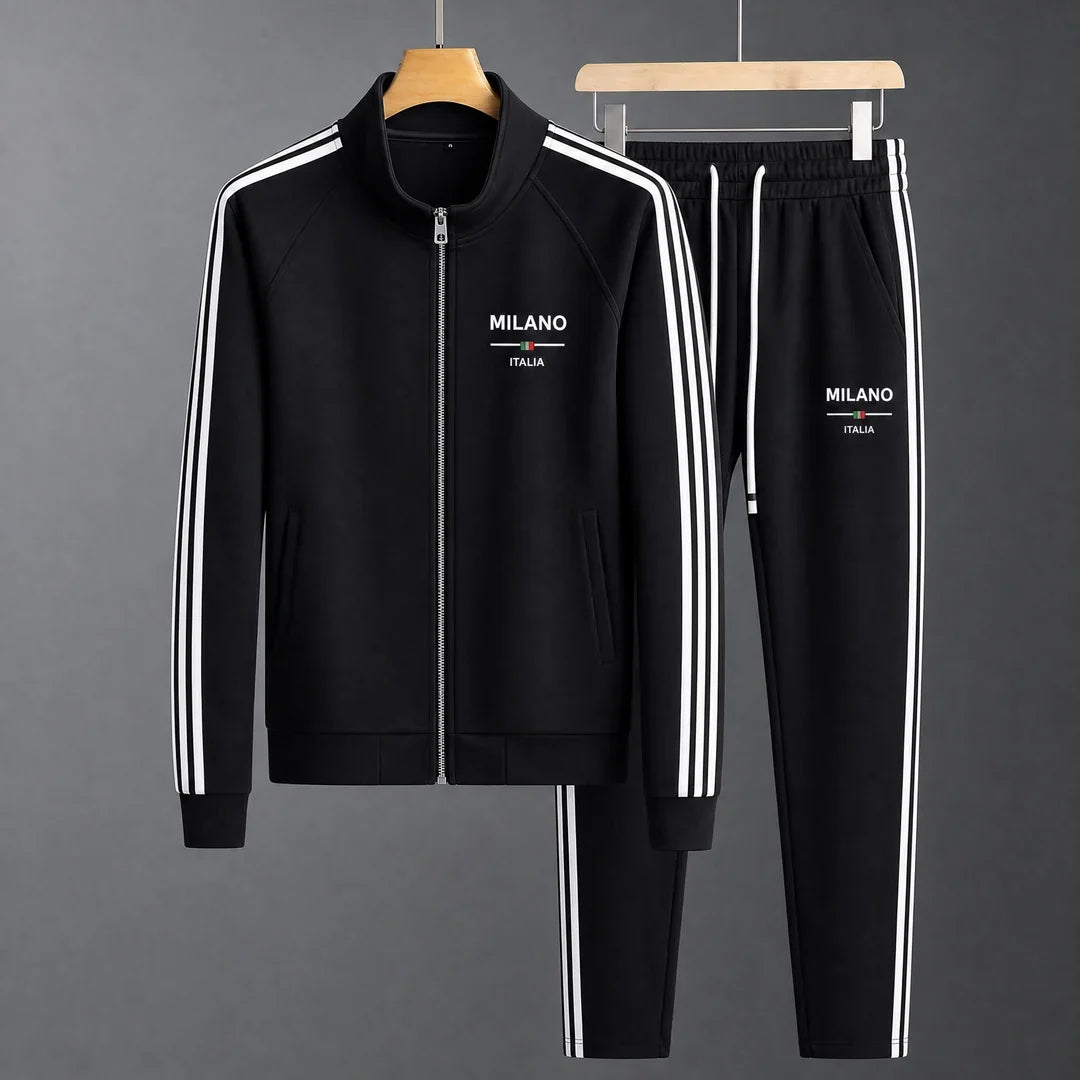 Lorenzo | Zip-Collar Two-Piece Tracksuit