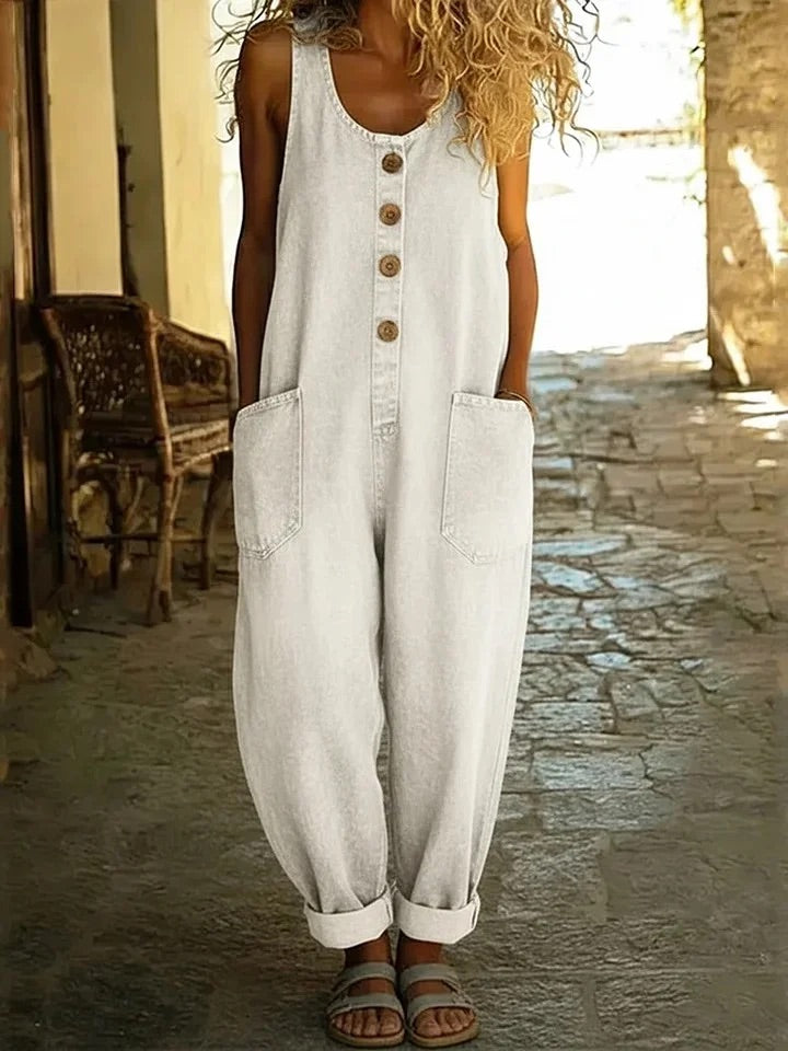 Harlow | Timeless Vintage Denim Jumpsuit