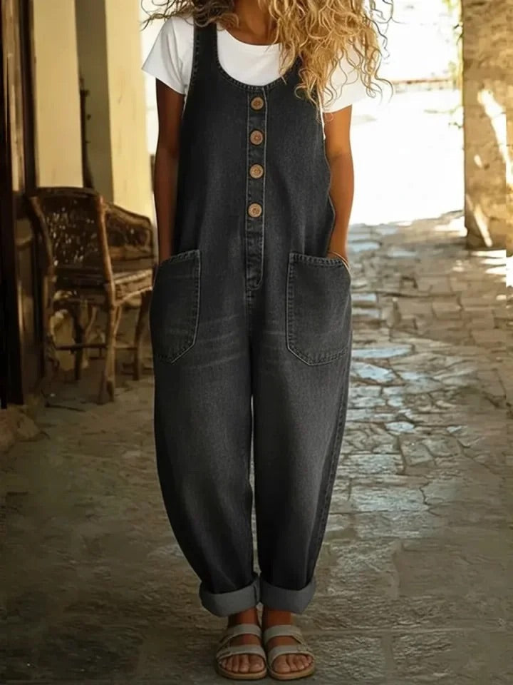 Harlow | Timeless Vintage Denim Jumpsuit