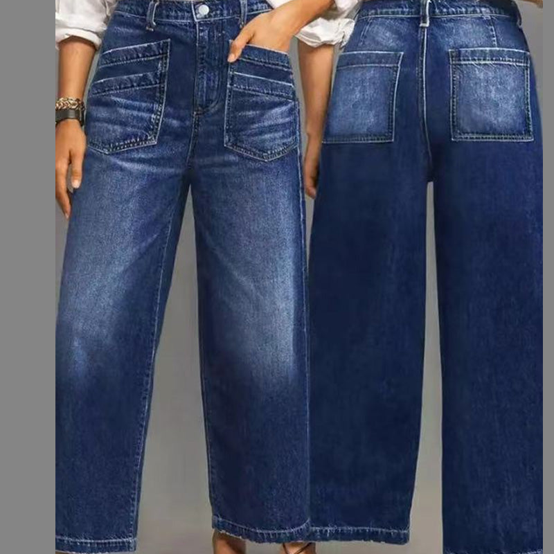 Bloom | All-Day Comfort Wide Leg Cotton Jeans