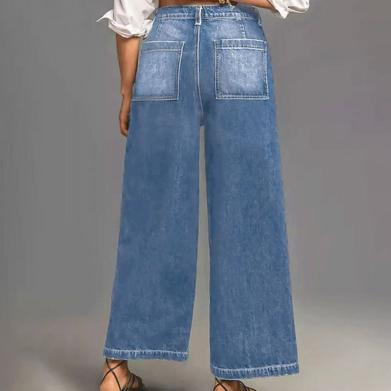 Bloom | All-Day Comfort Wide Leg Cotton Jeans
