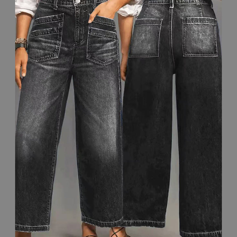 Bloom | All-Day Comfort Wide Leg Cotton Jeans