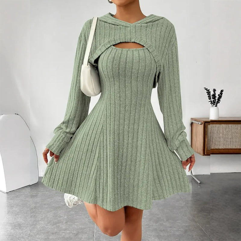 Karen | Ribbed Knit Two-Piece Set
