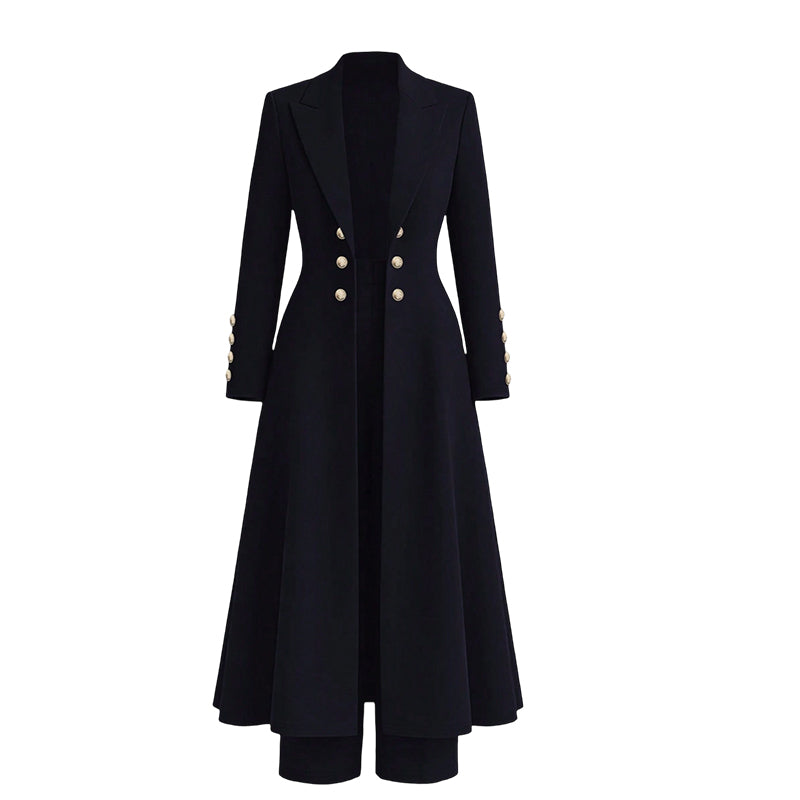 Viviana | Longline Coat & Pants Set