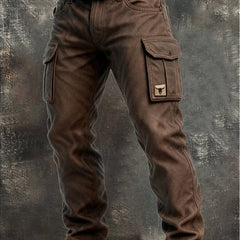 Kieran | Slim Multi-Pocket Cargo Pants