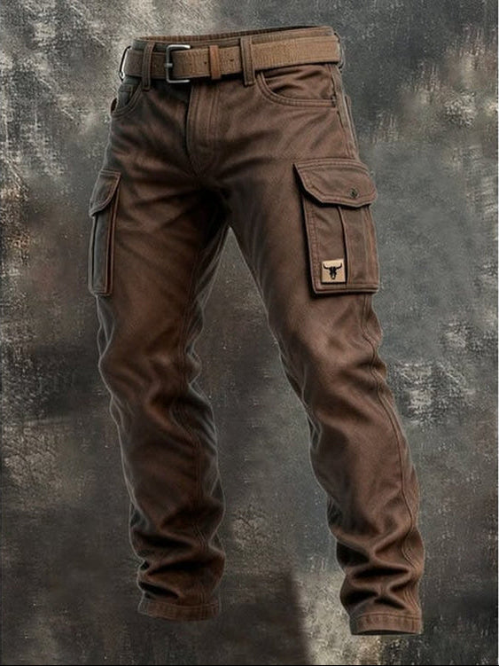 Kieran | Slim Multi-Pocket Cargo Pants