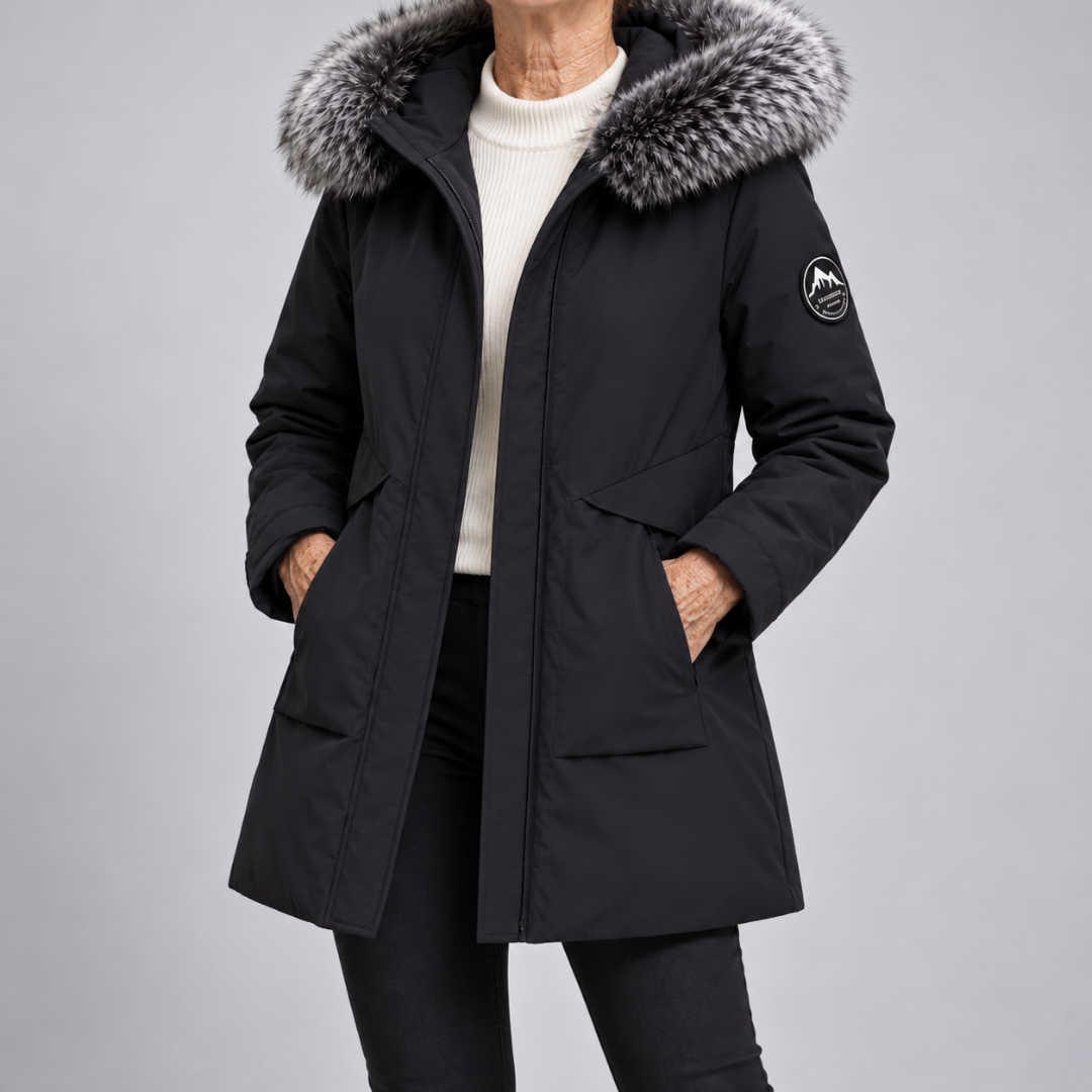 Fiona | Adjustable Hooded Parka Coat
