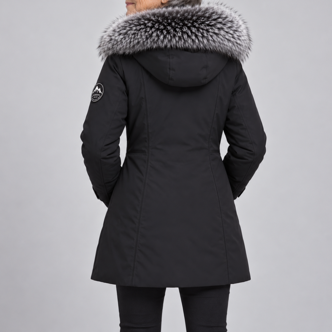 Fiona | Adjustable Hooded Parka Coat