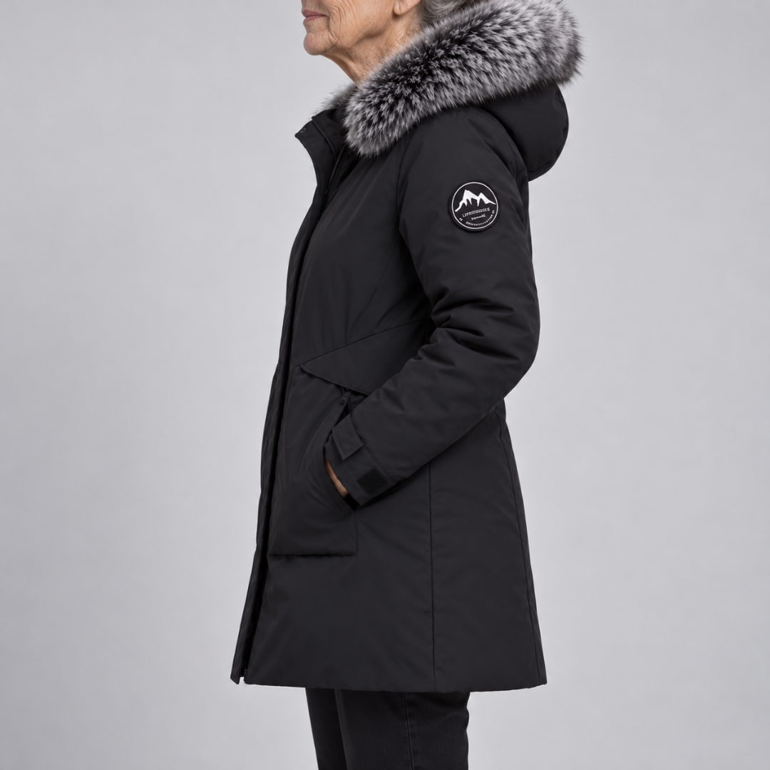 Fiona | Adjustable Hooded Parka Coat